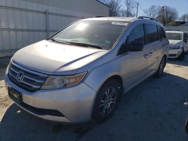 HONDA ODYSSEY EX 2011 with VIN 5FNRL5H63BB097140 - Photo from auction