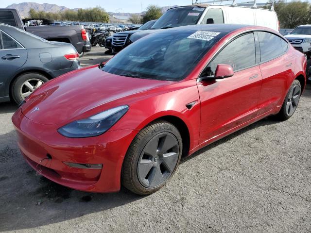 TESLA MODEL 3 2022 with VIN 5YJ3E1EB9NF268536 - Photo from auction