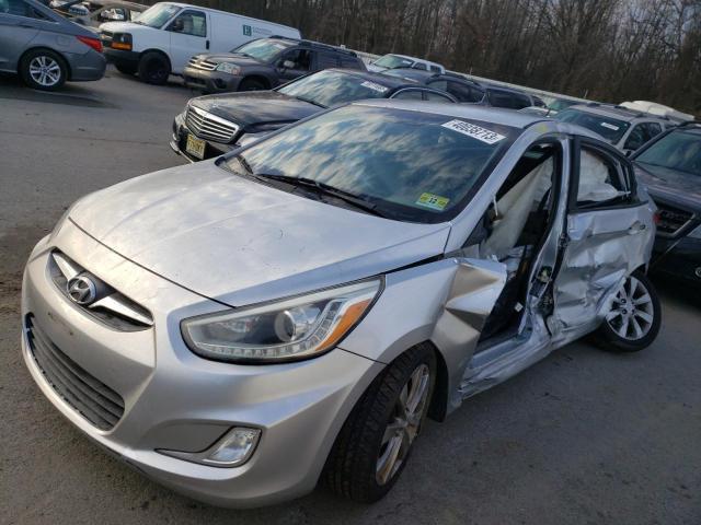 HYUNDAI ACCENT GLS 2014 with VIN KMHCU4AE7EU776236 - Photo from auction