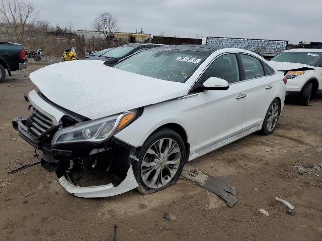 HYUNDAI SONATA SPO 2015 with VIN 5NPE34AB1FH154331 - Photo from auction