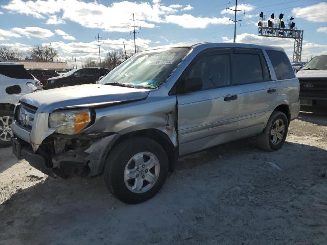 Photo 1 from auction – 2007 HONDA PILOT LX with VIN 2HKYF18177H530368