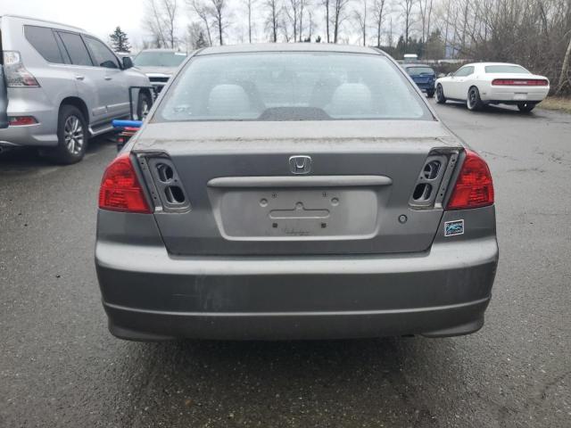 Photo 6 from auction – 2005 HONDA CIVIC LX with VIN 2HGES155X5H560106