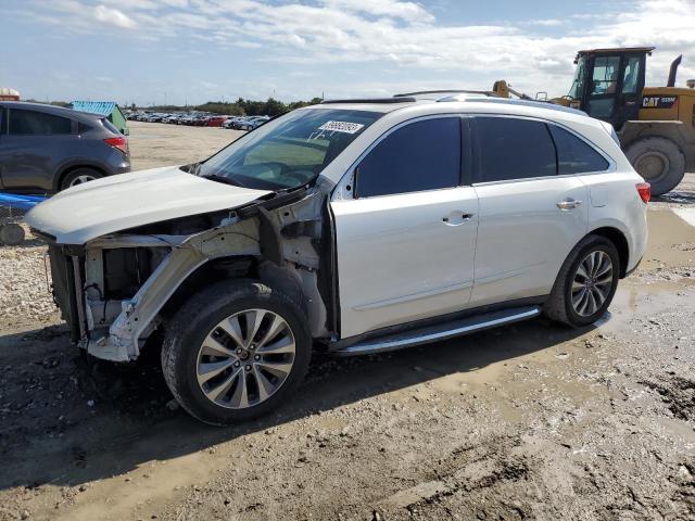 ACURA MDX TECHNO 2014 with VIN 5FRYD3H42EB001271 - Photo from auction