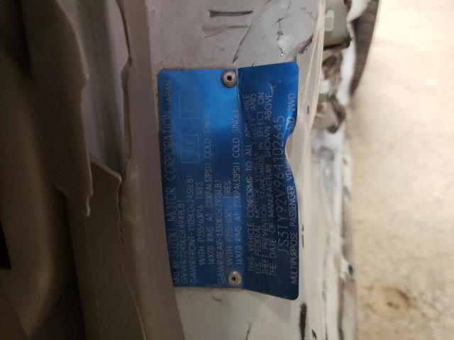 Photo 14 from auction – 2006 SUZUKI XL7 with VIN JS3TY92V964102645