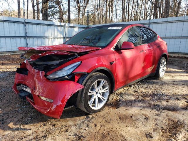 TESLA MODEL Y 2022 with VIN 7SAYGDEE5NF373721 - Photo from auction