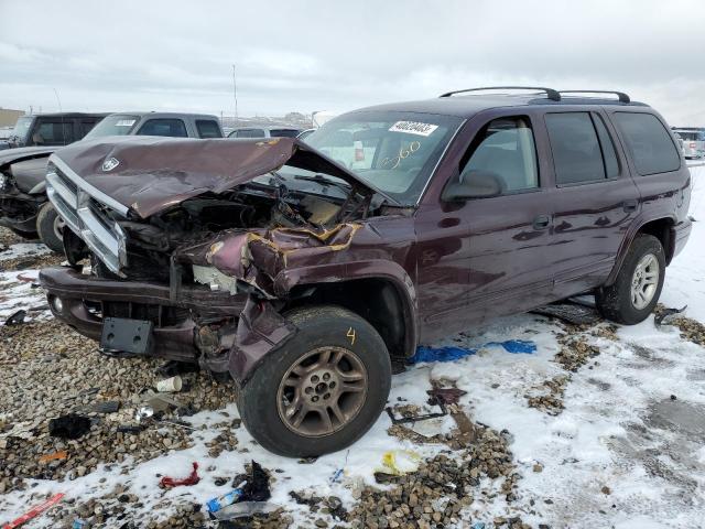 DODGE DURANGO SL 2003 with VIN 1D4HS48N33F575623 - Photo from auction