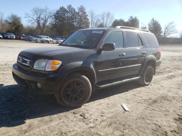 TOYOTA SEQUOIA LI 2003 with VIN 5TDZT38A83S190130 - Photo from auction