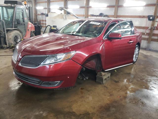 LINCOLN MKS 2013 with VIN 1LNHL9EK9DG604227 - Photo from auction
