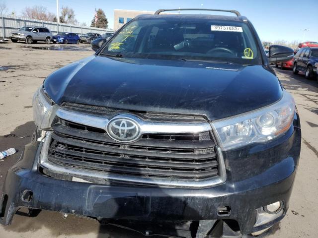 Photo 5 from auction – 2015 TOYOTA HIGHLANDER with VIN 5TDDKRFH4FS202262