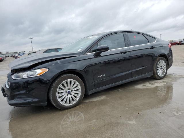 FORD FUSION S H 2016 with VIN 3FA6P0UU4GR327293 - Photo from auction