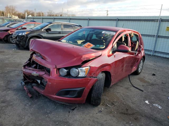 CHEVROLET SONIC LT 2015 with VIN 1G1JC6SH2F4173398 - Photo from auction