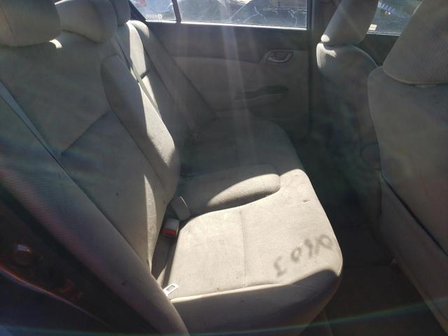 Photo 10 from auction – 2012 HONDA CIVIC LX with VIN 19XFB2F55CE068342