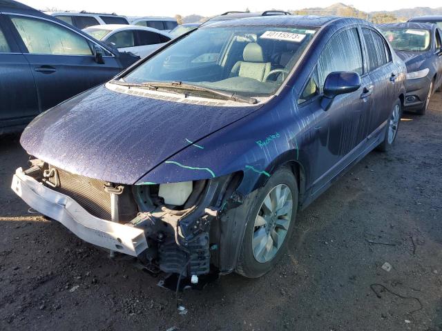 Photo 1 from auction – 2010 HONDA CIVIC EXL with VIN 2HGFA1F96AH521743