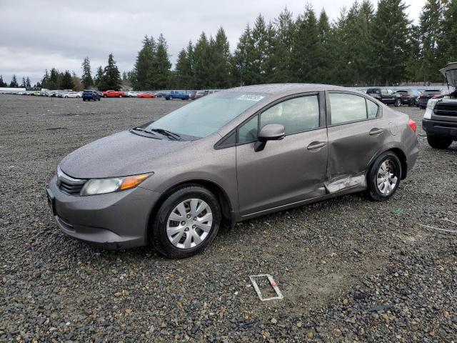 HONDA CIVIC LX 2012 with VIN 19XFB2F57CE306997 - Photo from auction