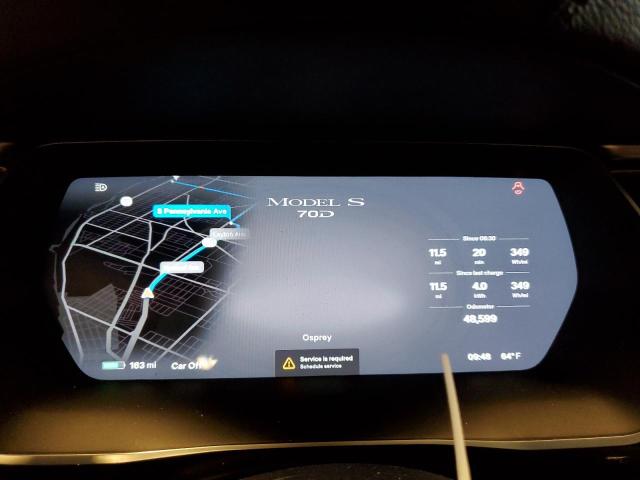 Photo 9 from auction – 2015 TESLA MODEL S with VIN 5YJSA1E29FF105782