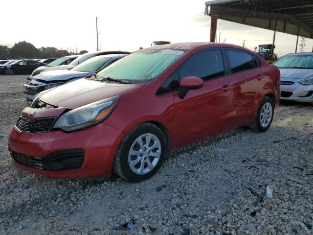 KIA RIO LX 2015 with VIN KNADM4A38F6436491 - Photo from auction