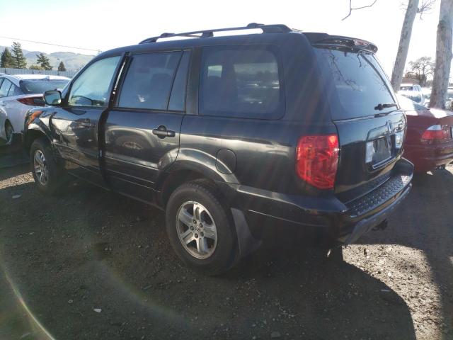 Photo 2 from auction – 2005 HONDA PILOT EXL with VIN 2HKYF18545H566535