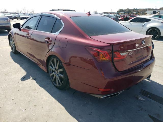 Photo 2 from auction – 2013 LEXUS GS 350 with VIN JTHBE1BL6D5021692