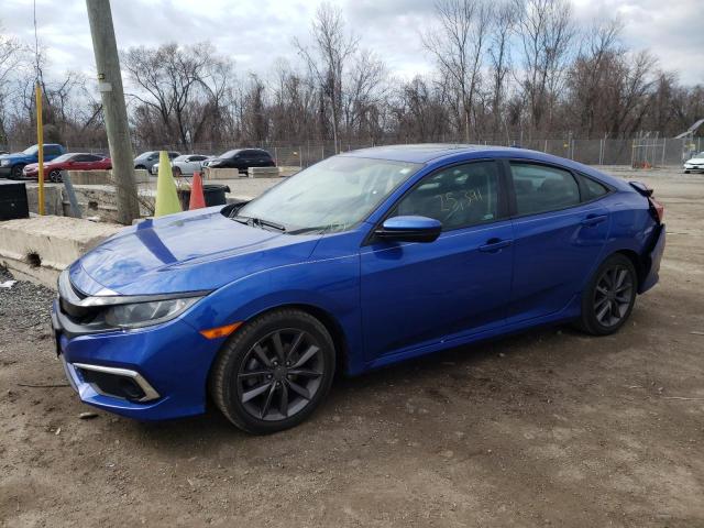 HONDA CIVIC EXL 2020 with VIN 19XFC1F73LE200037 - Photo from auction