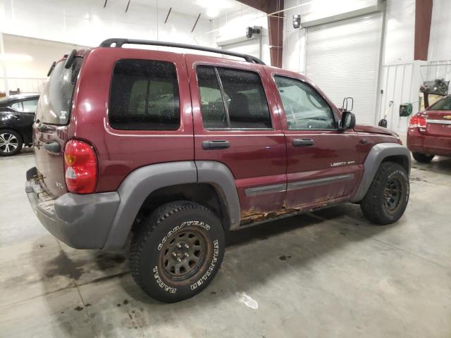 Photo 3 from auction – 2003 JEEP LIBERTY SP with VIN 1J4GL48K23W623389