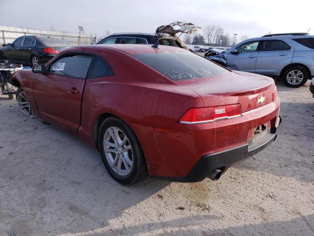 Photo 2 from auction – 2015 CHEVROLET CAMARO LT with VIN 2G1FD1E35F9252020
