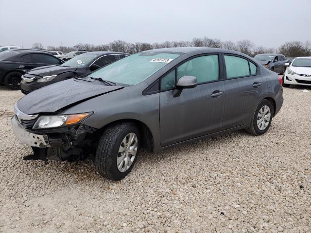 HONDA CIVIC LX 2012 with VIN 2HGFB2F56CH557967 - Photo from auction