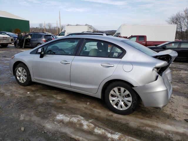 Photo 2 from auction – 2012 HONDA CIVIC LX with VIN 2HGFB2F58CH326794