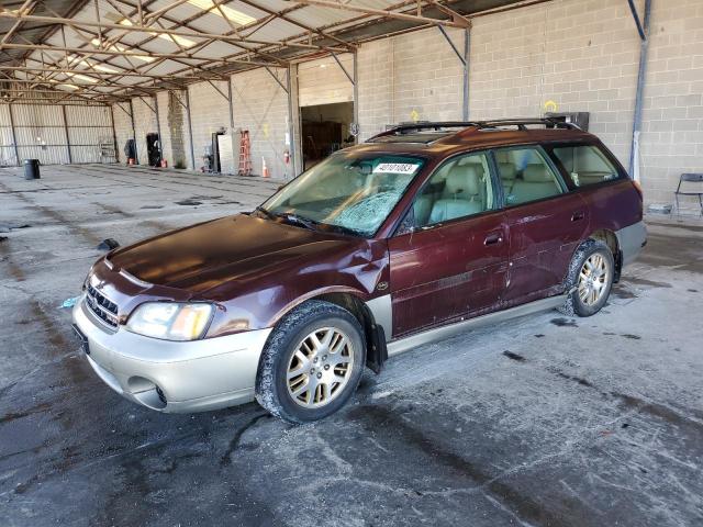 SUBARU LEGACY OUT 2001 with VIN 4S3BH806317648672 - Photo from auction
