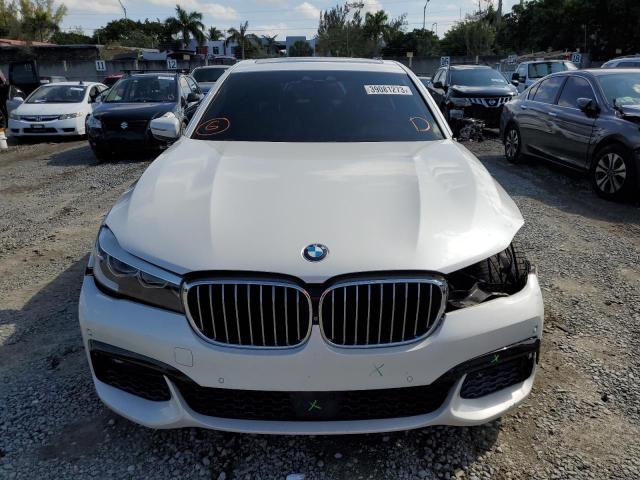 Photo 5 from auction – 2016 BMW 740 I with VIN WBA7E2C59GG738624