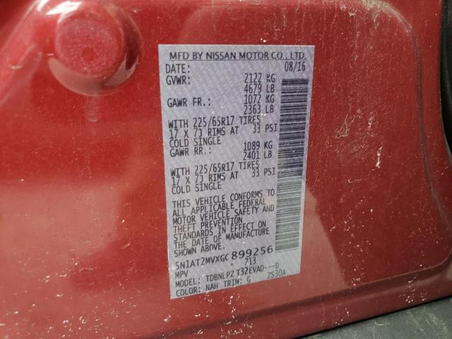 Photo 14 from auction – 2016 NISSAN ROGUE S with VIN 5N1AT2MVXGC899256