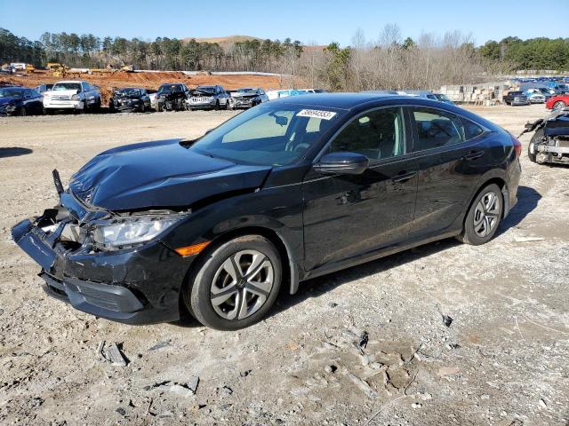 HONDA CIVIC LX 2016 with VIN 19XFC2F59GE082456 - Photo from auction