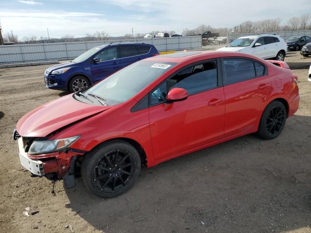 HONDA CIVIC SI 2013 with VIN 2HGFB6E54DH708718 - Photo from auction