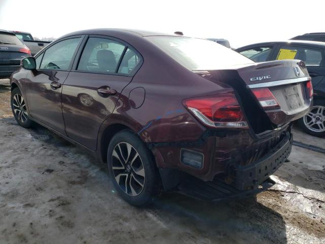 Photo 2 from auction – 2013 HONDA CIVIC EXL with VIN 19XFB2F91DE058301