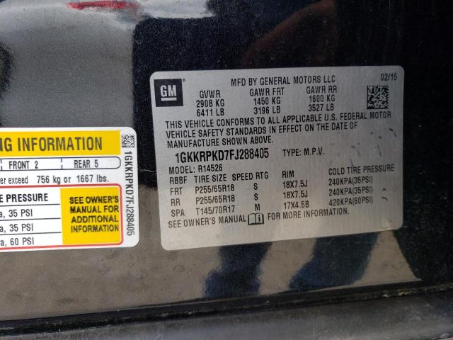Photo 14 from auction – 2015 GMC ACADIA SLE with VIN 1GKKRPKD7FJ288405