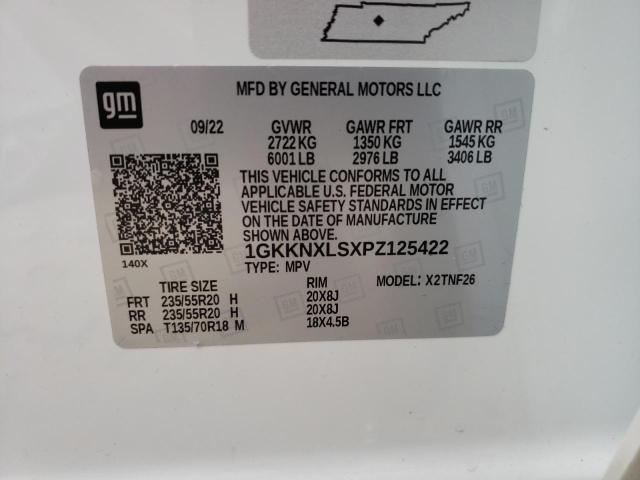 Photo 14 from auction – 2023 GMC ACADIA DEN with VIN 1GKKNXLSXPZ125422