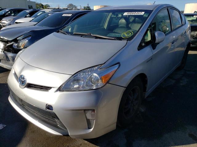 TOYOTA PRIUS 2012 with VIN JTDKN3DUXC5516642 - Photo from auction
