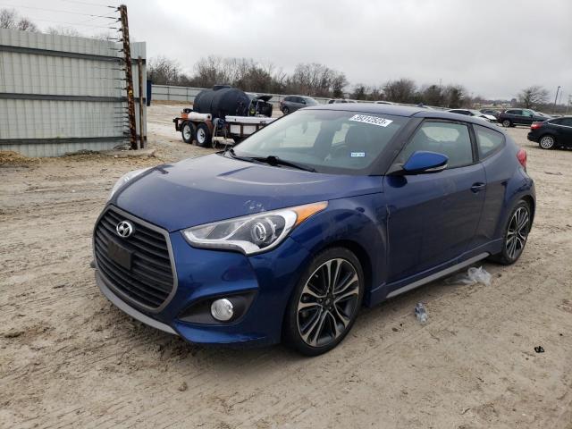 HYUNDAI VELOSTER T 2017 with VIN KMHTC6AE8HU314867 - Photo from auction
