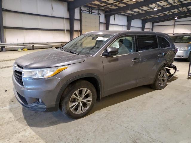 TOYOTA HIGHLANDER 2014 with VIN 5TDJKRFH1ES060017 - Photo from auction