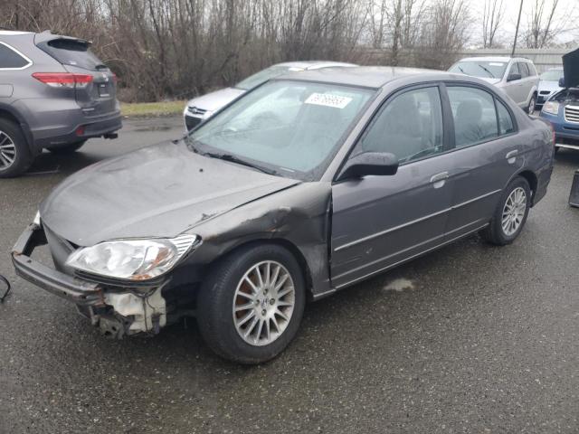 HONDA CIVIC LX 2005 with VIN 2HGES155X5H560106 - Photo from auction