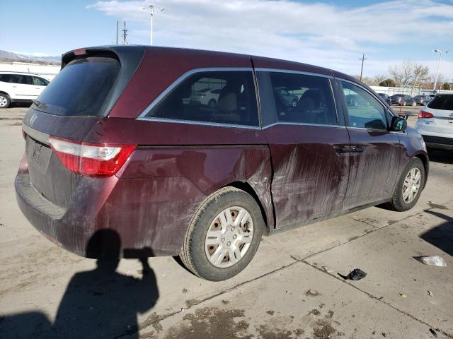 Photo 3 from auction – 2011 HONDA ODYSSEY LX with VIN 5FNRL5H28BB042101