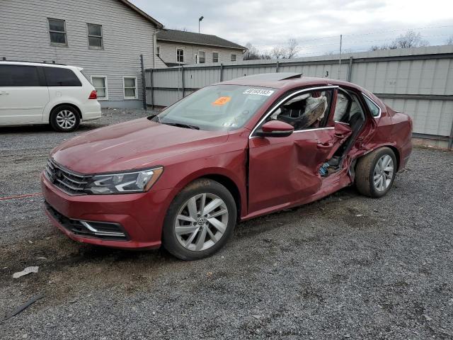VOLKSWAGEN PASSAT SE 2018 with VIN 1VWBA7A39JC024477 - Photo from auction