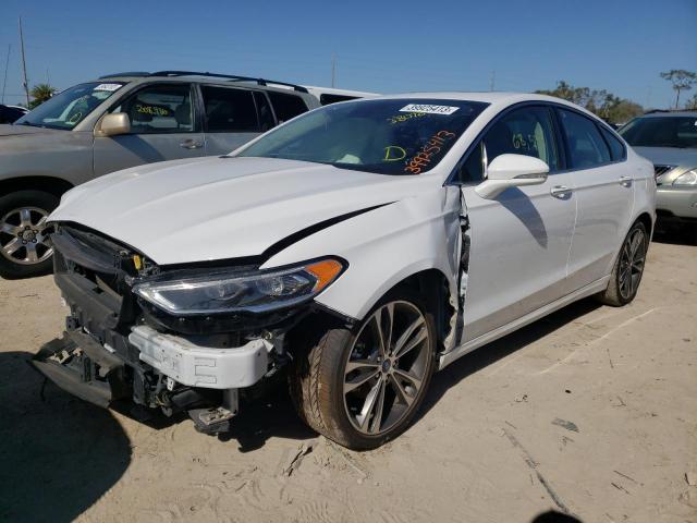 FORD FUSION TIT 2020 with VIN 3FA6P0D95LR151487 - Photo from auction