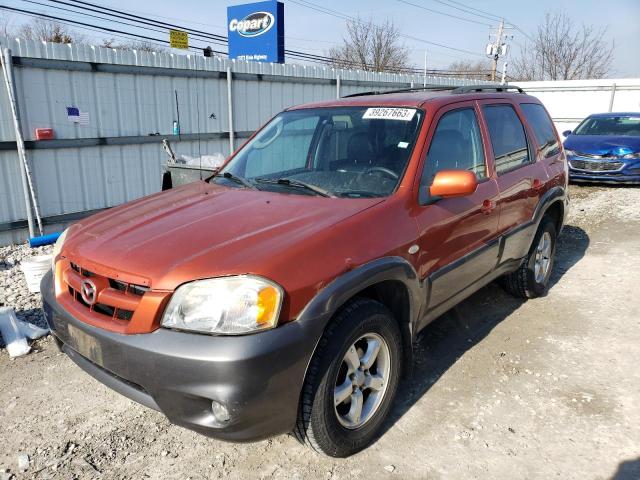 MAZDA TRIBUTE I 2005 with VIN 4F2YZ92Z15KM49921 - Photo from auction