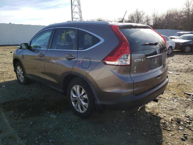 Photo 2 from auction – 2012 HONDA CR-V EXL with VIN 5J6RM4H71CL017634