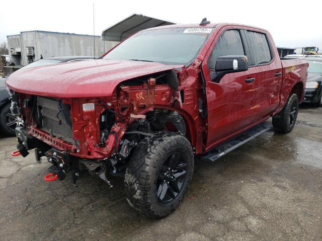 CHEVROLET silverado 2021 with VIN 1GCPYFED5MZ168482 - Photo from auction