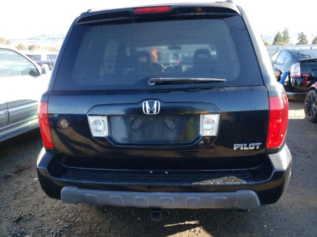 Photo 6 from auction – 2005 HONDA PILOT EXL with VIN 2HKYF18545H566535