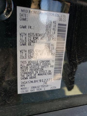 Photo 14 from auction – 2015 NISSAN ROGUE S with VIN 5N1AT2ML8FC912275