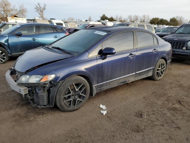 HONDA CIVIC LX 2010 with VIN 19XFA1F57AE077523 - Photo from auction