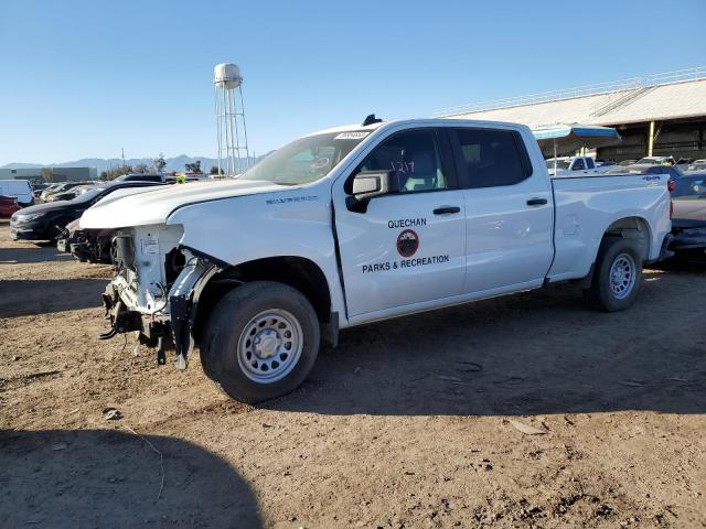 CHEVROLET SILVERADO 2021 with VIN 3GCPYAEK4MG318065 - Photo from auction