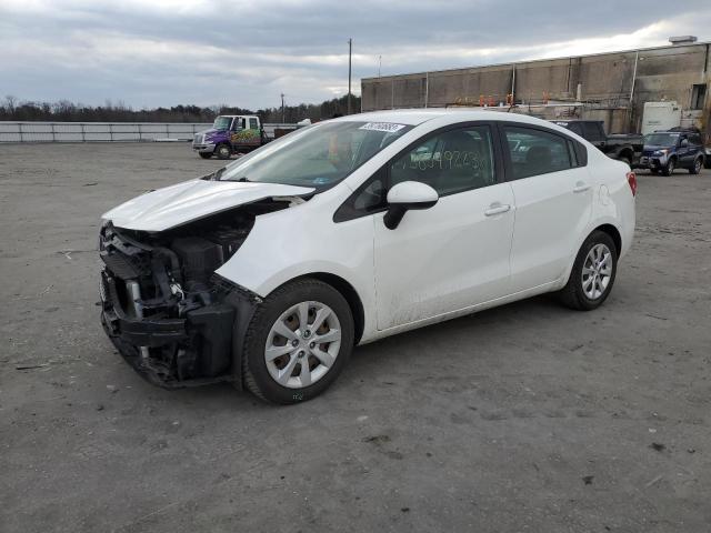 KIA RIO LX 2014 with VIN KNADM4A31E6325571 - Photo from auction